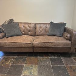 Brown Couch 