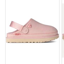 Pink UGG Goldenstar Love Clogs Women’s Size 5