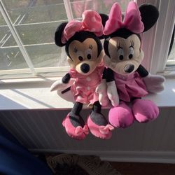 Disney Classic Plush Minnie Mouse Toy Dolls