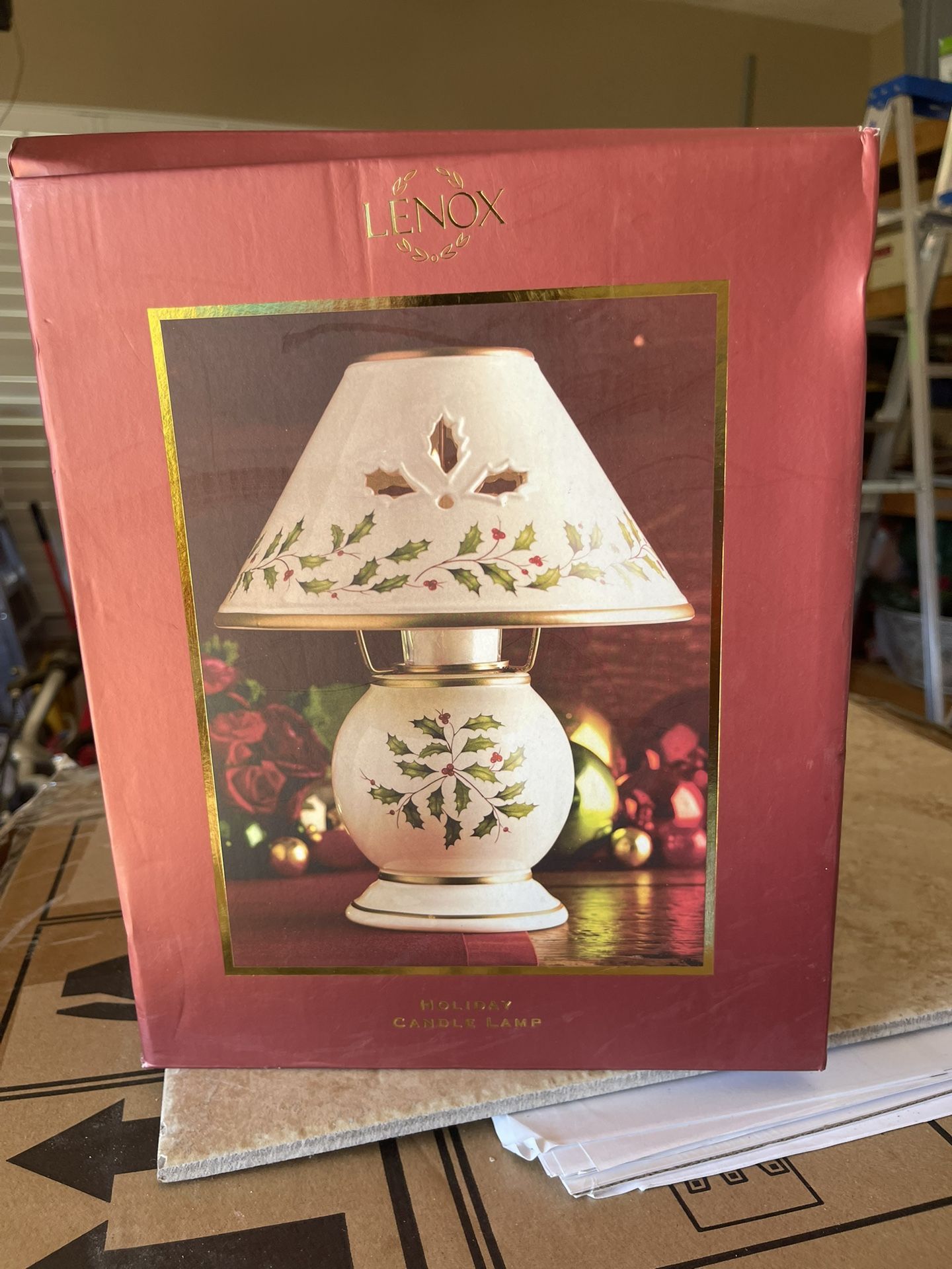 Christmas Holiday Candle Lamp Brand New 