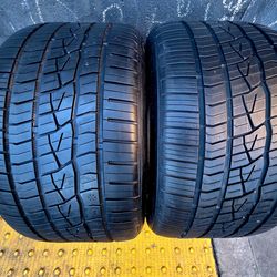 2 USED TIRES CONTINENTAL 265/35/18