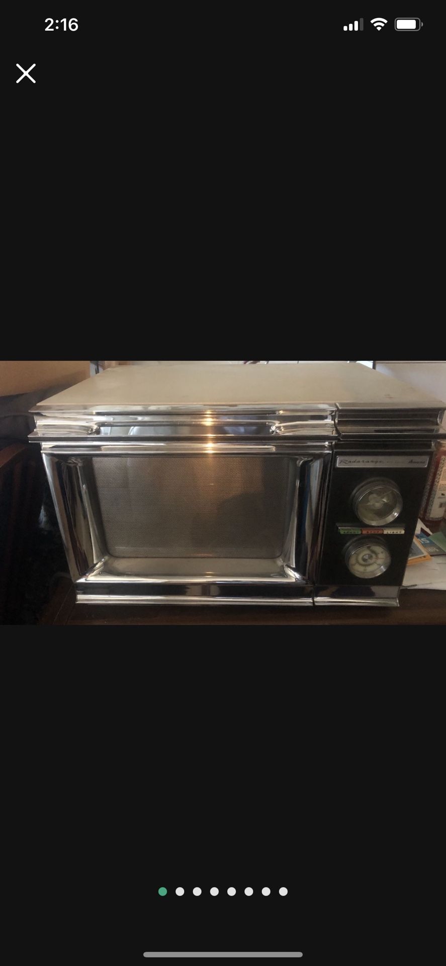 Vintage Microwave 1971 Vintage Amana Radarange RR-4 Microwave Oven 1600 Watt