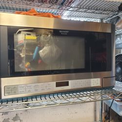 SHARP R1214 OVER THE COUNTER MICROWAVE