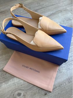 Stuart Weitzman Ryder Slingback Flat Size 7