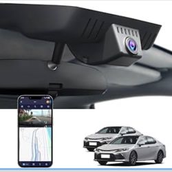 Front 4K Dash Cam for Toyota Camry 2021 2022 2023 2024,Hybrid LE L SE XSE XLE TRD (Gen8/XV70)