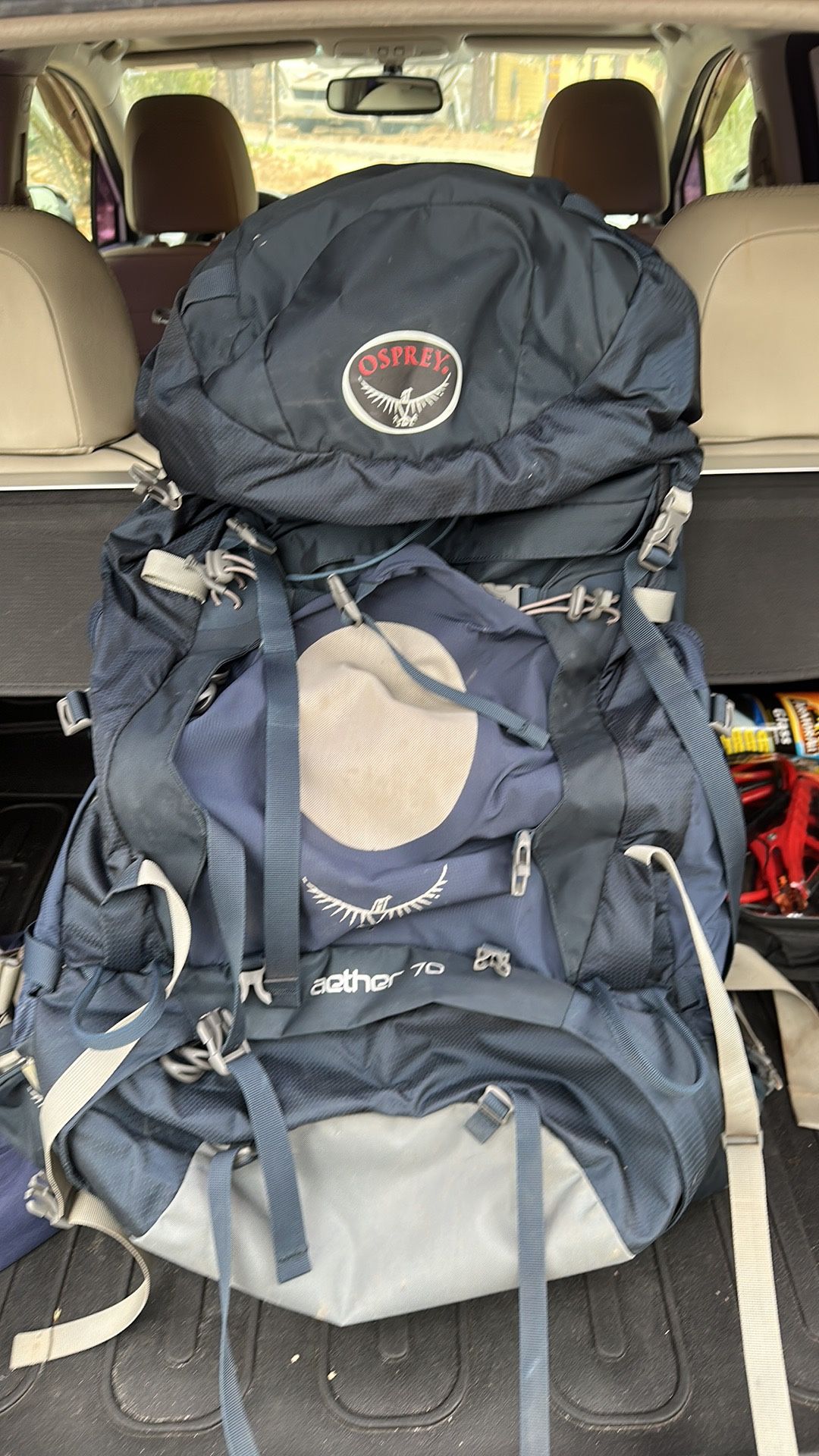 Osprey Aether 70L Pack - Men's Small/Medium (Blue)