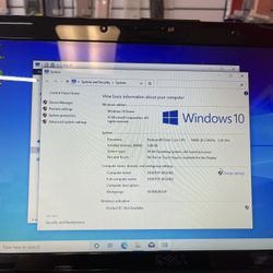 Dell Laptop , Windows 10 , It Comes With Charger 