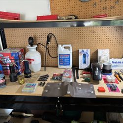 Home Maintenance Items, good to new, one lot of many pieces.