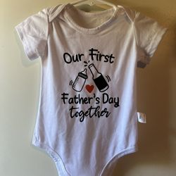 Fathers Day Baby Tee Shirt 9 Months 