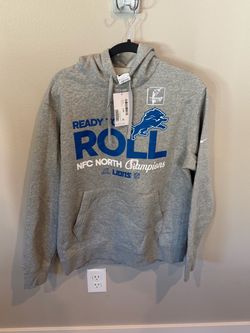 Nike Detroit Lions NFC North Champions Hoodie Men’s medium