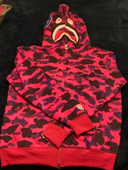 Large bape hoodie