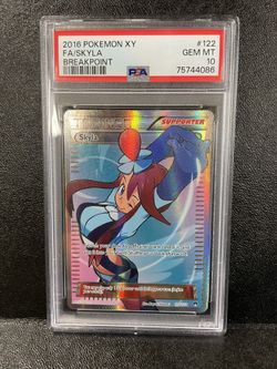 PSA 10 Skyla Full Art FA Pokemon Breakpoint 122/122 Waifu for Sale 【CGC10P】 フウロ 英語版brakepoint 122 skyla