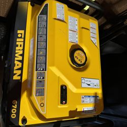 6700-Watt/8300-Watt, 389 cc Recoil Start Gasoline Portable Generator 120-Volt/240-Volt with Wheel Kit and Cover