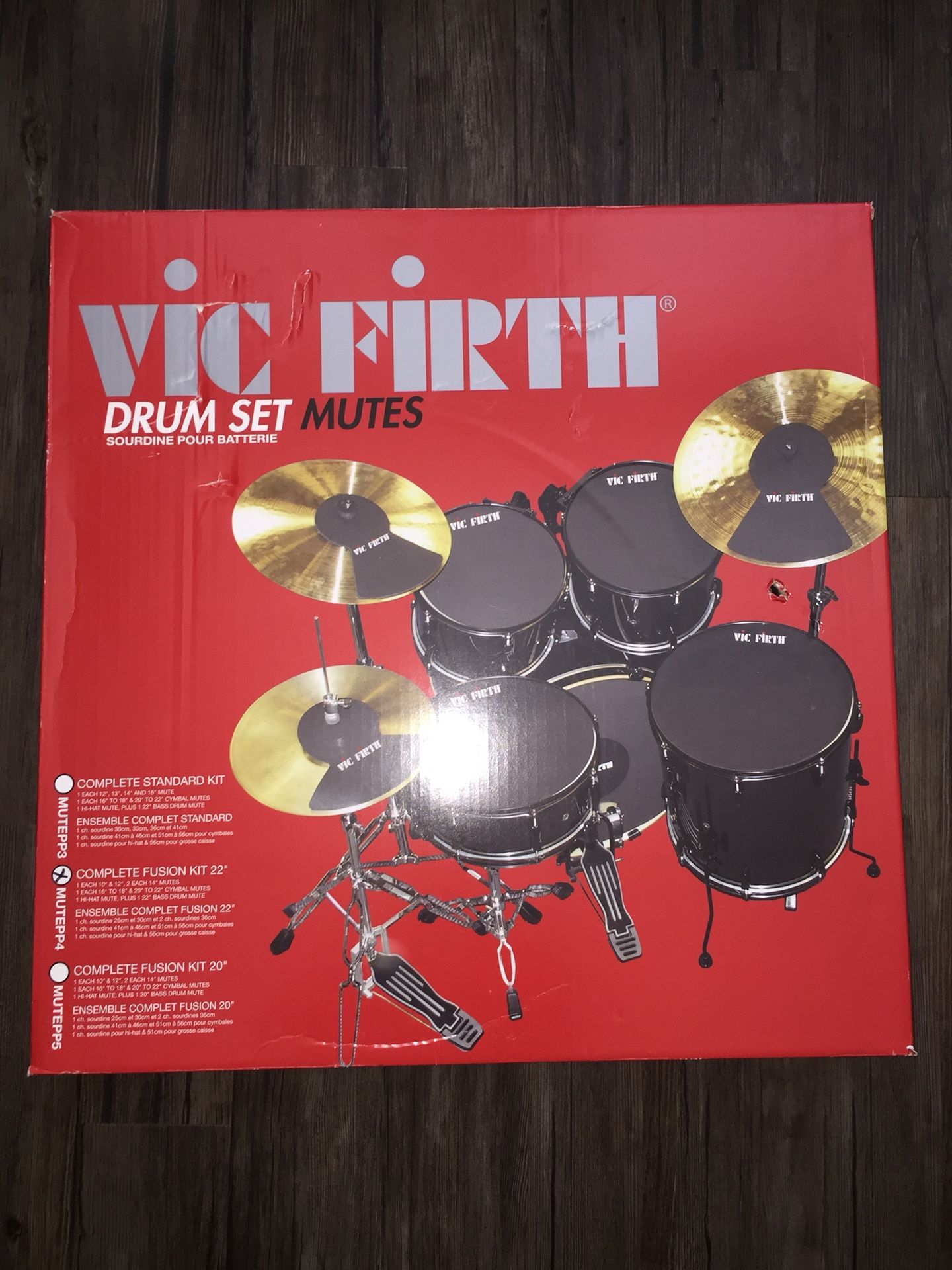 Vic Firth Drum Set Mutes - Complete Kit