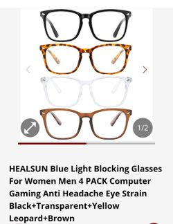Blue Blocking Glasses...