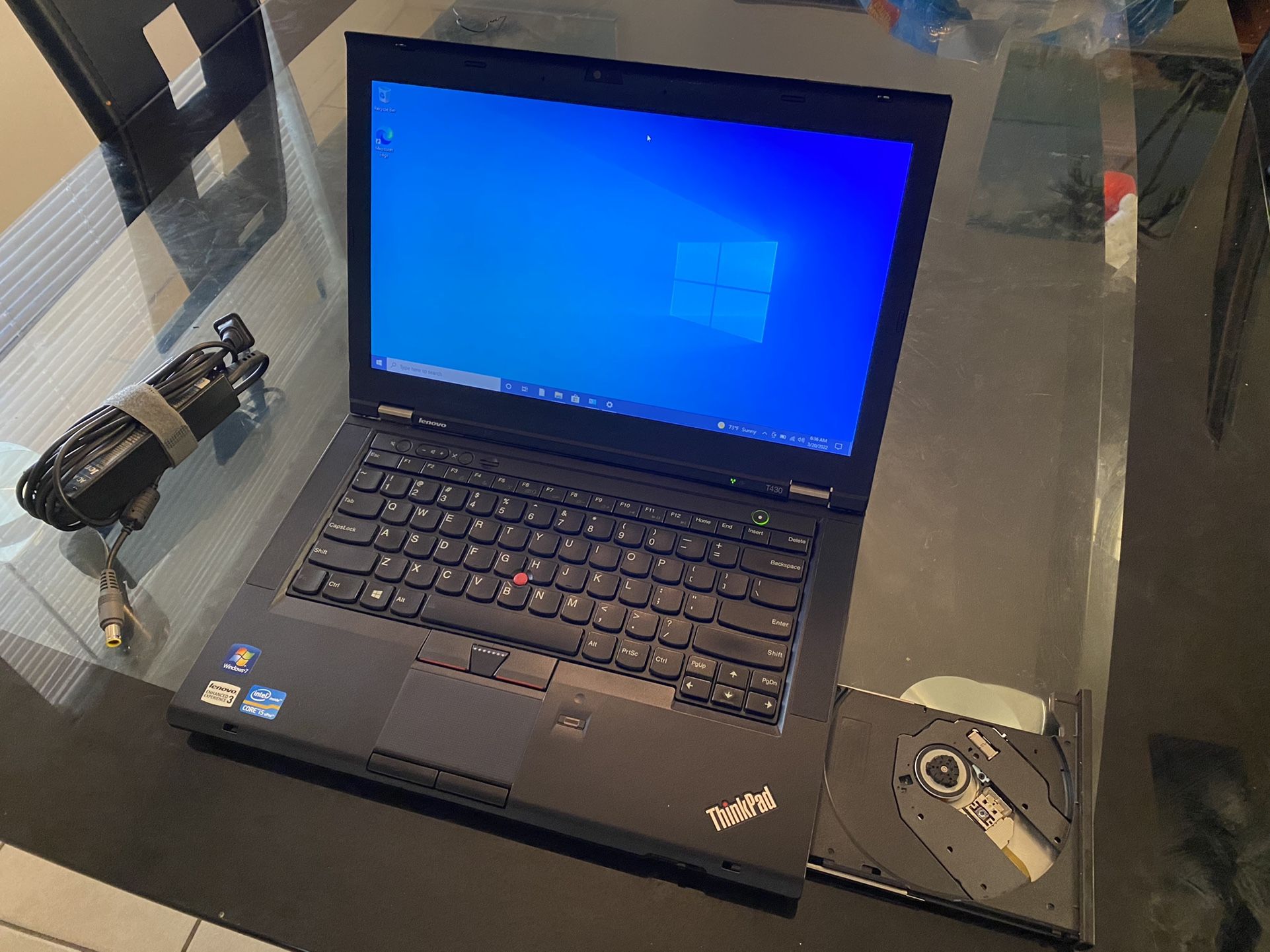 Lenovo ThinkPad T430 Computer Laptop 14.0" Intel Core i5 4GB HDD-320gb.