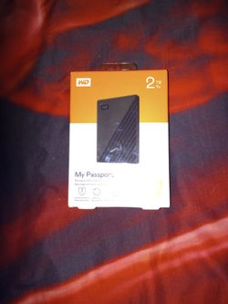 WD My Passport HDD 2TB