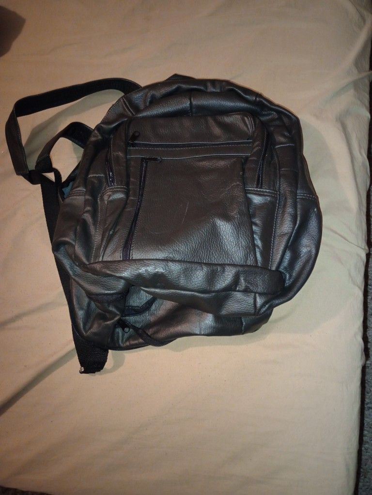Genuine Leather Backpack