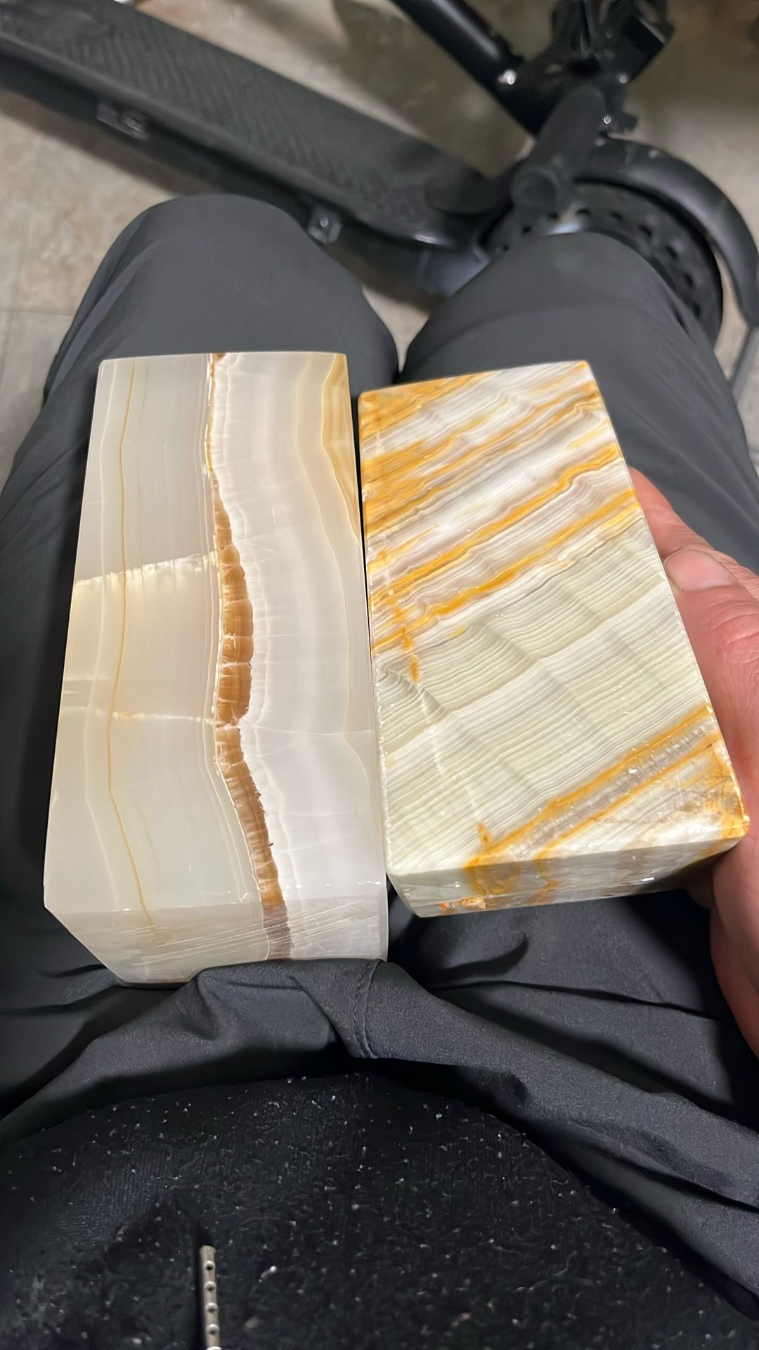 Onyx Stone Mid Century 