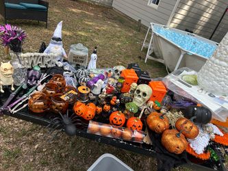 Large Lot of Halloween Decorations