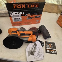 Ridgid 4 Amp Corded 6 in. Variable-Speed Dual Random Orbital Sander with AIRGUARD Technology