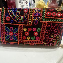 Vintage Handmade Clutch 