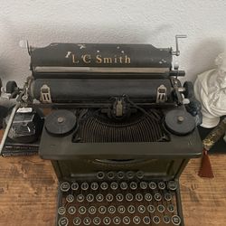 L. C. Smith Typewriter 