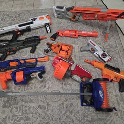 Nerf Guns Galore! 