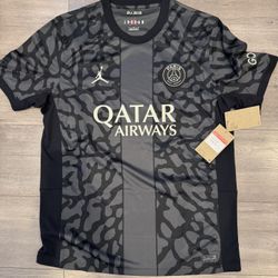 Nike Air Jordan PSG Soccer Jersey Size Large Men New 