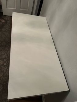White desk