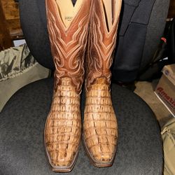 Lucchese Franklin Caiman Boots Size 10D for Sale in Harlingen TX OfferUp