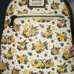 Pikachu And Eevee Loungefly Backpack 