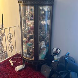 Antique Curio Cabinet