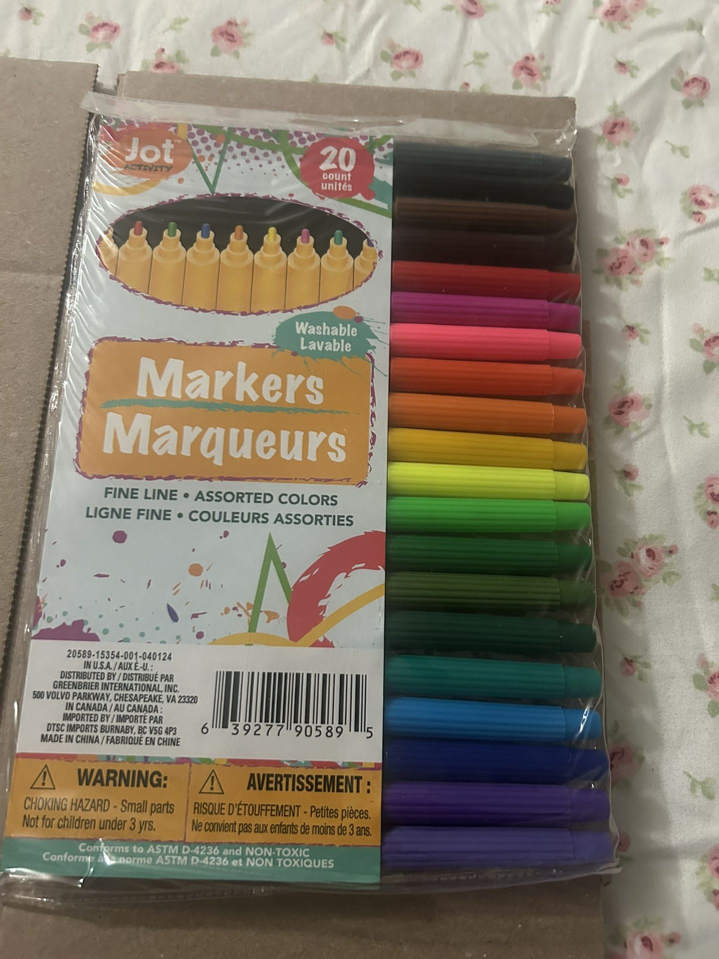 Markers & Paint Set
