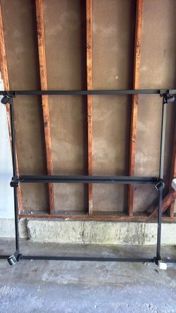 Queen metal bed frame