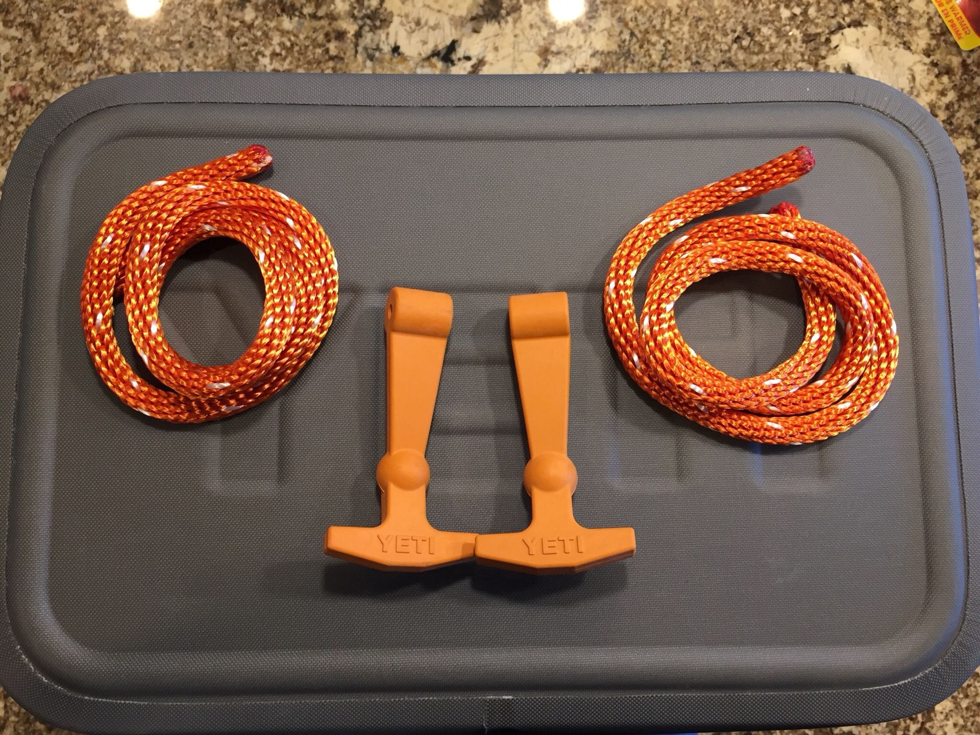 Burnt Orange Yeti Latches & Handles