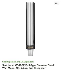 Cup holder dispenser