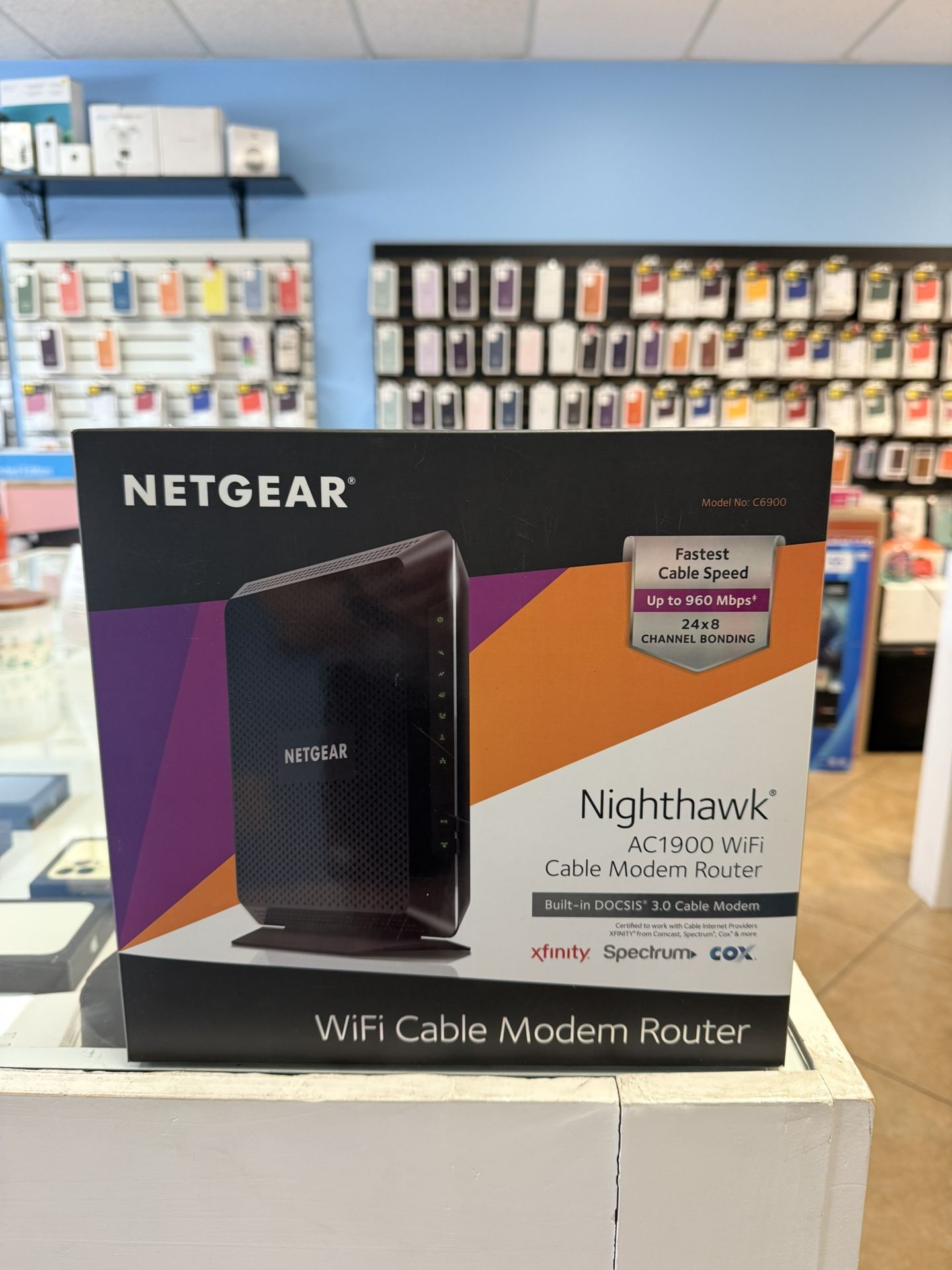 Netgear C6900 Nighthawk AC1900 WiFi Cable Modem Router