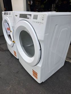 Whirlpool 4.3 cu. ft. White Closet Depth Stackable Front Load Washing Machine with Single Dose Dispenser, ENERGY STAR