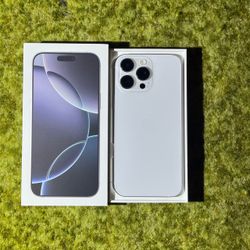 iPhone 16 Pro Max | 256GB | White Titanium | Factory Unlocked