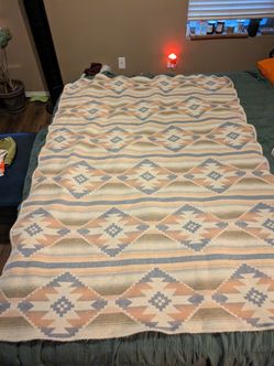 Doug Good Feather Recycled High Pile Fleece Blanket