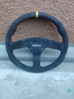 Sparco racing wheel
