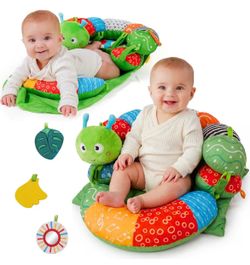 Tummy time mat and lounger seat