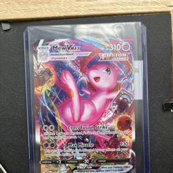 Pokémon Mew VMAX Alternate Art Secret Rare 269/264 Fusion Strike Holo 310 HP