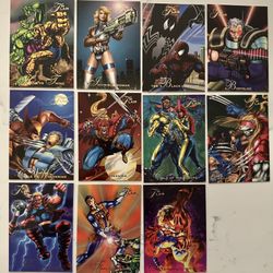 1994 Flair Marvel Comics Annual Universe Trading Card | 11 Card Included