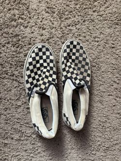 Black & White Checkers Vans
