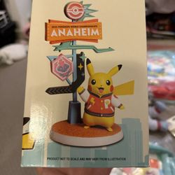 Pokemon World Championships 2025 Anaheim Pikachu Figure New