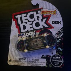 Tech Deck DGK Switch Series Ultra Rare Jason Hockey Mask Monogram Fingerboard