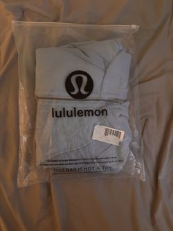 Baby blue Lululemon “Scuba” Jacket 