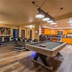 Modern Pool Billiard Table 